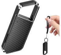 Enregistreur vocal portable 64 Go avec réduction intelligente du bruit DSP,mémoire 1600 h,enregistrement sonore HD,dictaphones pour conférences,voyages et cours.[V43]