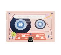 Enregistreur Vocal Pour Carte V?Ux,Dispositif D'enregistrement En Forme Cassette,Enregistrable - Type 2 Best Wishes Pink