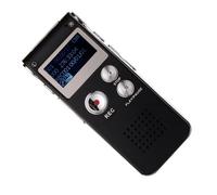 Enregistreur vocal professionnel avec mémoire interne de 8 Go, enregistrement de conférences portable, réduction du bruit.