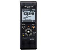 OM System Enregistreur vocal numérique WS-883 – 8 Go, microphones stéréo, suppression du bruit – Noir