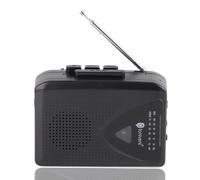 Enregistreurs de Cassettes Portables, Radio FM AM Tape Player avec Haut-parleurs Intégrés, Prise Jack 3,5 Mm, Enregistreur de Lecteur de Cassette Audio pour L'extérieur