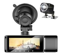 Enregistreurs vidéo automatiques Moniteurs de stationnement 3, 16" Haute résolution pour l ' intérieur de la Voiture, surveillances arrière, visualisation en Temps réel des moniteurs de