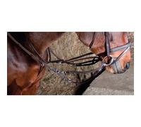 Enrênement élastique pour cheval Howlett T de T Marron Cheval