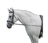 Enrênement élastique pour cheval Waldhausen Noir Full
