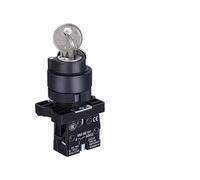 ENRHQENK XB2-EG21 XB2-EG33 2/3 Positions à clé 1NO/2NO Verrouillage Bouton de sélection autobloquant Interrupteur 22mm(XB2-EG21)