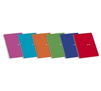 Enri 739883 - Calepin couverture douce taille feuillet avec schéma et marge, couleur