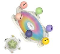 Enrichissement pour cage à oiseaux - 9 x 9 cm, léger 42 g, amusant casse-tête, objet d'exercices | Kit de décoration à suspendre pour habitat intérieur et extérieur, pic
