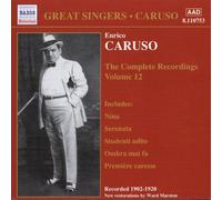 Enrico Caruso - Caruso-Vol. 12 [New CD]