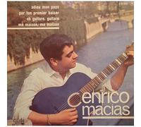 ENRICO MACIAS adieu monpays/par ton premier baiser/oh guitare EP 1962 PATHÉ VG+