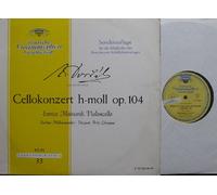 Enrico Mainardi / Berliner Philharmoniker Dirigent: Fritz Lehmann - ANTON DVORAK / Cellokonzert h-moll op. 104 / Enrico Mainardi / Berliner Philharmoniker Dirigent: Fritz Lehmann / Sonderauflage für die Mitglieder des Bertelsmann Schallplattenringes / Bildhülle / Deutsche Grammophon Gesellschaft # S 71 136
