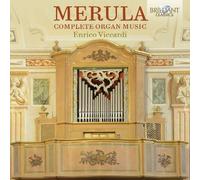 ENRICO VICCARDI - COMPLETE ORGAN MUSIC CD NEUF MERULA,TARQUINIO