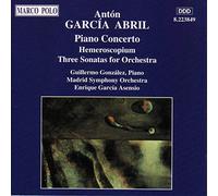 Enrique Garcia Asencio – ABRIL : Concerto pour piano / Hemeroscopium / 3 Sonates pour orchestre
