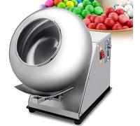 Enrobeuse d'arachides et d'amandes, enrobeuse de Barres de Sucre 280 W, enrobeuse de Bonbons au Chocolat, Machine de Fabrication de Chocolat et de Snacks