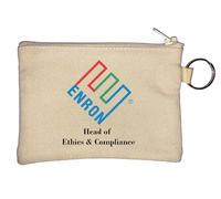 Enron Head of Ethics and Compliance Funny Ponzi Scheme Meme Porte-monnaie Beige