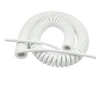 enroulant Le câble électrique, Câble spiralé 1,0 mm² 17AWG, Longueur Extensible de 2 mètres, 2 à 4 conducteurs(4 Cores)