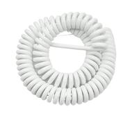 enroulant Le câble électrique, Câble spiralé à 8 conducteurs, 2 mètres de Long, PU Extensible, différentes Tailles(0.1mm2 28AWG)