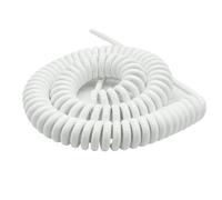 enroulant Le câble électrique, Fil à Ressort à 8 conducteurs, 4 mètres de Long, Longueur d'étirement 0,1-0,3 mm²(0.1mm2 28AWG)