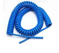 enroulant Le câble électrique, Fil spiralé 15AWG 1,5 mm², 2-3 conducteurs, Longueur Extensible, câble en polyuréthane de 4 m(3 Cores)