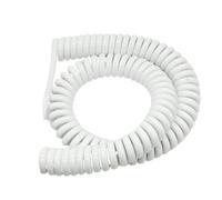 enroulant Le câble électrique, Fil spiralé à 6 conducteurs 0,2 mm² 3 m de Fil Domestique élastique en polyuréthane