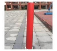 Enroulé autour du coussin de mousse, Coussin de poteau de basket-ball multicolore, diamètre de 3 à 10 pouces, hauteur de 2 à 8 pieds(Red H - 4ft,Dia 10in)