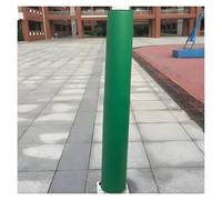 Enroulé autour du coussin de mousse, Coussin de poteau de basket-ball multicolore, diamètre de 3 à 10 pouces, hauteur de 2 à 8 pieds(Green H - 4ft,Dia 10in)