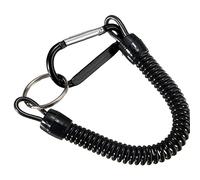 Enroulé Longes Sécurité Corde avec Mousqueton Sécurisez Pinces À Lèvres pour Grippers Nautique Camping Pêche Tackle Outils