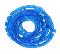 Enroulement de câble en spirale, Gaine de câble en spirale 2 mètres, diamètre 8 mm, gaine, tube d'enroulement ignifuge(Blue)