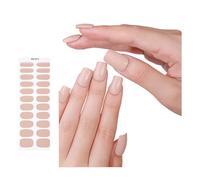 Enroulements d'ongles en gel de couleur fixe autocollants semi-fromages politiques bandages décoration artistique autocollants de couleur fixe ongles semi-currés bandes polonaises