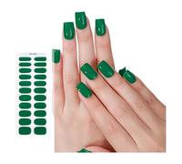 Enroulements d'ongles en gel de couleur fixe autocollants semi-fromages politiques bandages décoration artistique autocollants de couleur fixe ongles semi-currés bandes polonaises