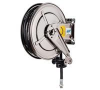 Enrouleur 10 m inox pour air/eau Ø 1/2″ - ALGI EQUIPEMENT - 07779914