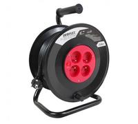 Enrouleur 40m HO5VVF 3G1.5 noir DEBFLEX