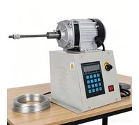 Enrouleur automatique de bobine, commande numérique, vitesse réglable 0-500 tr/min, compte 0-9999 tours, 0-99 emplacements pour applications industrielles