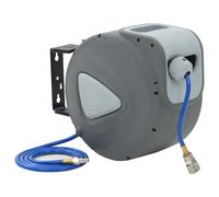 Enrouleur Automatique de Tuyau d'Air 1/4" 12m Dévidoir de Tuyau Atelier vidaXL