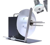 Enrouleur automatique d'étiquettes 185 mm, vitesse réglable, synchronisé avec l'imprimante, rembobinage bidirectionnel pour noyau de 1 à 3 po
