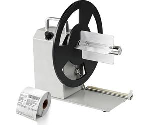 Enrouleur automatique d'étiquettes avec réglage bidirectionnel, vitesse réglable pour un étiquetage efficace des vêtements, parfait pour les petites et moyennes entreprises