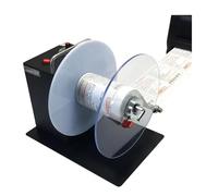 Enrouleur automatique d'étiquettes - Enrouleur de codes-barres auto-adhésif bidirectionnel pour étiquettes de vêtements - Grand couple pour un étiquetage efficace