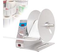 Enrouleur automatique d'étiquettes, largeur d'étiquettes 115 mm, diamètre maximum enroulable 218 mm, diamètre du noyau 25,4-41 mm, nombre maximum 9999, pour étiquettes