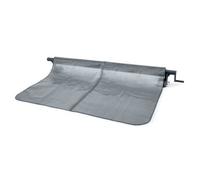 Enrouleur + Bâche à bulles - INTEX - 7,32 x 3,66 m - Gris - Rectangulaire - 160 microns