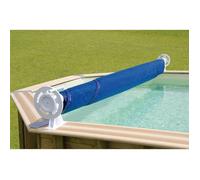UBBINK Enrouleur de bâches de piscine luxe jusqu'à 6.5m de largeur