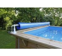 Enrouleur de bâche XTRA Ubbink pour tous types de piscine jusqu'a 5,55m de large