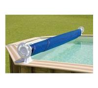 Enrouleur de bâches de piscine luxe jusqu'a 6.5m de largeur G