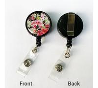Enrouleur De Badge D'identité De Poche Pour Poitrine, Pour Personnel, Employés, Pochette De Carte De Travail, Badges Nominatifs, Clip Étiquette Rétractable, Bobine Carte De Passeport D'infirmière 1 Pi
