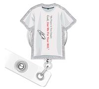 Enrouleur de badge Freedom - Charlie Kirk - Porte-badge rétractable avec clip d'identification pour infirmières, enseignants, travail de liberté, militants politiques