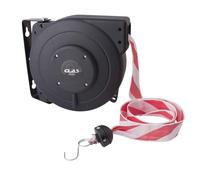 Enrouleur de balisage 20M carter ABS et support mural - EG 0017 - CLAS Equipements