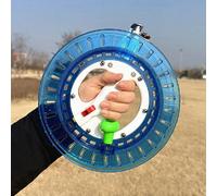 Enrouleur de bobine de cerf-volant Roue à feu avec fil 18/20/22/26 cm avec verrou Enrouleur de ligne de cerf-volant pour faire voler des cerfs-volants 18 cm vert sans ficelle,18 cm bleu sans ficelle,C