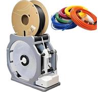 Enrouleur de bobine électrique - Enrouleur de filament 3D avec Smart Start/Stop, rotation fluide pour un enroulement uniforme, compatible avec bobines standard de 1 kg