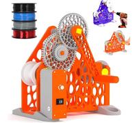 Enrouleur De Bobine électrique, Enrouleur De Filament D'impression 3d Avec Enroulement Manuel/électrique/électrique, Conception Modulaire Amovible, Pour Bobines De 1 Kg, Fil De Soudure, Fil à Orange