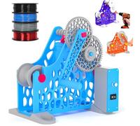 Enrouleur De Bobine électrique, Enrouleur De Filament D'impression 3d Avec Enroulement Manuel/électrique/électrique, Conception Modulaire Amovible, Pour Bobines De 1 Kg, Fil De Soudure, Fil à Co blue