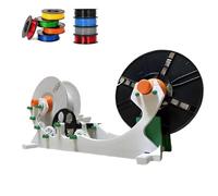 Enrouleur de bobine électrique pour filament d'impression 3D, enrouleur automatique de bobine d'une capacité de 1 kg pour le soudage du plastique, le soudage des arts textiles(White)