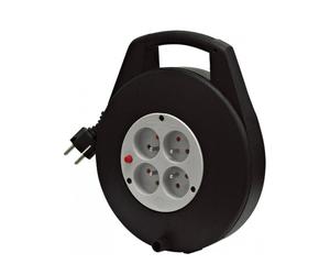 Enrouleur de câble 10m 4 prises KB4P BRENNENSTUHL